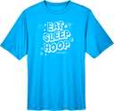Performance Short Sleeves - Zero Gravity - EAT SLEEP HOOP white