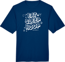 Performance Short Sleeves - Zero Gravity - EAT SLEEP HOOP white