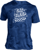 Performance Short Sleeves - Zero Gravity - EAT SLEEP HOOP white