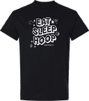 Short Sleeves - Zero Gravity - EAT SLEEP HOOP white