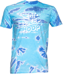 Tie-Dye Short Sleeves - Zero Gravity - EAT SLEEP HOOP white