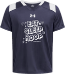 Under Armour Big Win Flag Jersey - Zero Gravity - EAT SLEEP HOOP white