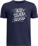 Under Armour Athletics Short Sleeve - Zero Gravity - EAT SLEEP HOOP white