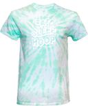 Tie-Dye Short Sleeves - Zero Gravity - EAT SLEEP HOOP white