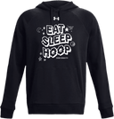 Under Armour Rival Fleece Hoodie - Zero Gravity - EAT SLEEP HOOP white