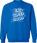Crew Sweatshirt - Zero Gravity - EAT SLEEP HOOP white