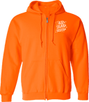 Full Zip Hoodies - Zero Gravity - EAT SLEEP HOOP white