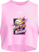 Women's UA Cropped Logo Tank - Battle On The Border 2026