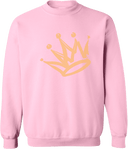 Crew Sweatshirt - Calling All Queens Invitational with Chae Campbell 2027 (Gold Crown)