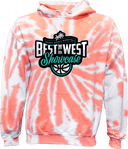 Tie-Dye Hoodies - Best Of The West Showcase 2026(Main Logo)