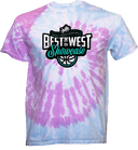 Tie-Dye Short Sleeves - Best Of The West Showcase 2026(Main Logo)