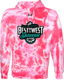 Under Armour Rival Fleece Hoodie Tie-Dye - Best Of The West Showcase 2026(Main Logo)