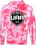Under Armour Rival Fleece Hoodie Tie-Dye - Girls UAA Session I 2026 (Bold Black)