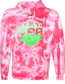 Under Armour Rival Fleece Hoodie Tie-Dye - Boys UAA Session I 2026 (Clover Green)