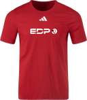 Adidas Cotton T-Shirt - EDP - white/black