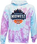 Tie-Dye Hoodies - The Main Event Midwest 2026 (Main Logo)