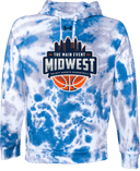 Under Armour Rival Fleece Hoodie Tie-Dye - The Main Event Midwest 2026 (Main Logo)