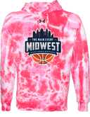 Under Armour Rival Fleece Hoodie Tie-Dye - The Main Event Midwest 2026 (Main Logo)