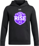 Under Armour Team Icon Fleece Hoodie - UA Rise Girls Session l 2026 (Deep Purple)