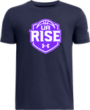 Under Armour Athletics Short Sleeve - UA Rise Girls Session l 2026 (Deep Purple)