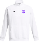 Under Armour Rival Fleece ¼ Zip - UA Rise Girls Session l 2026 (Deep Purple)