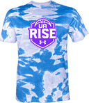 Under Armour Athletics Short Sleeve Tie-Dye - UA Rise Girls Session l 2026 (Deep Purple)