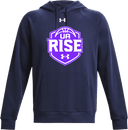 Under Armour Rival Fleece Hoodie - UA Rise Girls Session l 2026 (Deep Purple)
