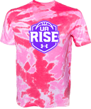 Under Armour Athletics Short Sleeve Tie-Dye - UA Rise Girls Session l 2026 (Deep Purple)