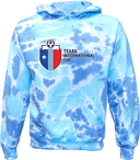 Tie-Dye Hoodies - Texas International Cup 2026 (Side Text)