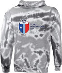 Tie-Dye Hoodies - Texas International Cup 2026 (Side Text)