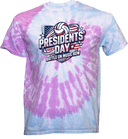 Tie-Dye Short Sleeves - Presidents' Day: Battle On Music Row 2027