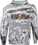 Tie-Dye Hoodies - Play For The Future 2026 (Wordmark)