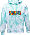 Tie-Dye Hoodies - Play For The Future 2026 (Wordmark)