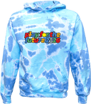 Tie-Dye Hoodies - Play For The Future 2026 (Wordmark)