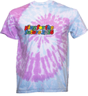 Tie-Dye Short Sleeves - Play For The Future 2026 (Wordmark)