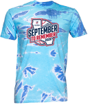 Tie-Dye Short Sleeves - September to Remember 2026 (State Outline)