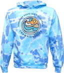 Tie-Dye Hoodies - Sunshine State Championships AAU Grand Prix 2026 (Navy Text)