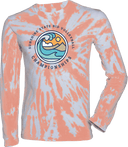 Tie-Dye Long Sleeves - Sunshine State Championships AAU Grand Prix 2026 (Navy Text)
