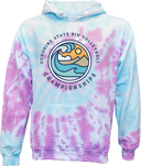 Tie-Dye Hoodies - Sunshine State Championships AAU Grand Prix 2026 (Navy Text)