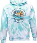 Tie-Dye Hoodies - Sunshine State Championships AAU Grand Prix 2026 (Navy Text)