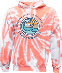 Tie-Dye Hoodies - Sunshine State Championships AAU Grand Prix 2026 (Navy Text)