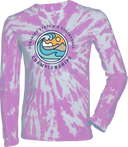 Tie-Dye Long Sleeves - Sunshine State Championships AAU Grand Prix 2026 (Navy Text)