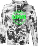 Under Armour Rival Fleece Hoodie Tie-Dye - Boys UAA Session I 2026 (Forest green)
