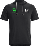 Under Armour Rival Terry Short-sleeve Hoodie - Boys UAA Session I 2026 (Forest green)