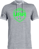 Under Armour Stadium Short Sleeve Hoodie - Boys UAA Session I 2026 (Forest green)