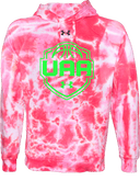 Under Armour Rival Fleece Hoodie Tie-Dye - Boys UAA Session I 2026 (Forest green)