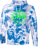 Under Armour Rival Fleece Hoodie Tie-Dye - Boys UAA Session I 2026 (Forest green)