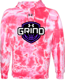 Under Armour Rival Fleece Hoodie Tie-Dye - UA Grind Session I 2026 (Purple)