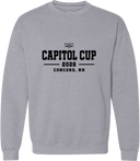 Crew Sweatshirt - Seacoast Capitol Cup Tournament 2026 (Black Wordmark)