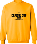 Crew Sweatshirt - Seacoast Capitol Cup Tournament 2026 (Black Wordmark)